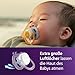 Philips Avent ultra air Schnuller – kiefergerecht geformtes Design, für Babys, 0–6 Monate, weicher, symmetrischer Silikonsauger, BPA-frei, mit Sterilisationsbehälter, 2er-Pack, SCF080/23