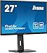 Bild zu iiyama Prolite XUB2797QSN-B1 68,5cm 27u0022 IPS LED-Monitor WQHD 100Hz HDMI DP-in/Out DaisyChain USB3.2 USB-C Dock 65W LAN Slim-Line Höhenverstellung Pivot AdaptiveSync schwarz