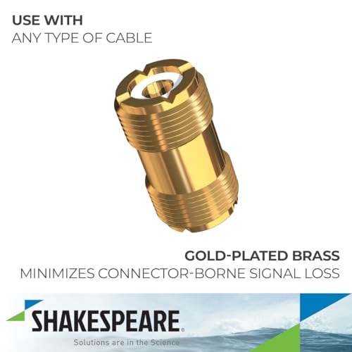 Conector barril Shakespeare PL-258-G para cables PL-259 miniatura 3
