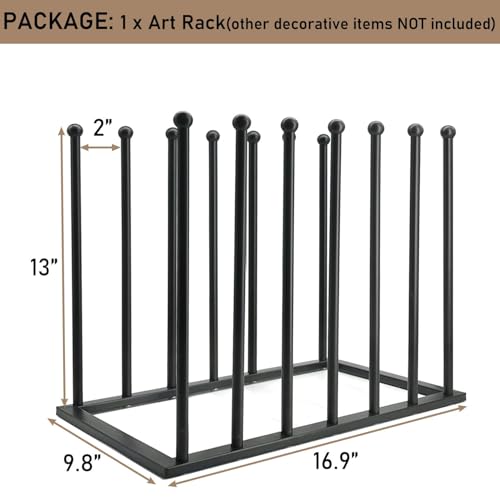 DBYANAN Art Storage Rack, Art Drying Rack, Art Canvas Organizer, Paint Display Rack Metal Easel Display Stands for Canvas Boards, Panels, Prints, Frames, Artworks, Gallery by DBYANAN - Image 3