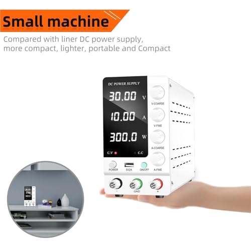 Alimentation de banc stable et précise à découpage avec afficheur numérique et USB - 4