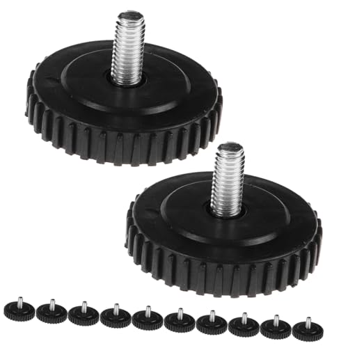 Image of balacoo 60pcs Non- Furniture Feet Pads Adjustable Plastic Table Levelers for Stability Design for Chairs Cabinets Machines Floor Shock Absorption