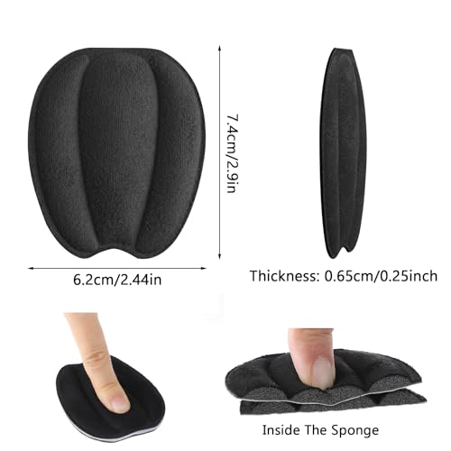 4 pads para lengüeta de zapato, suaves y antideslizantes miniatura 2