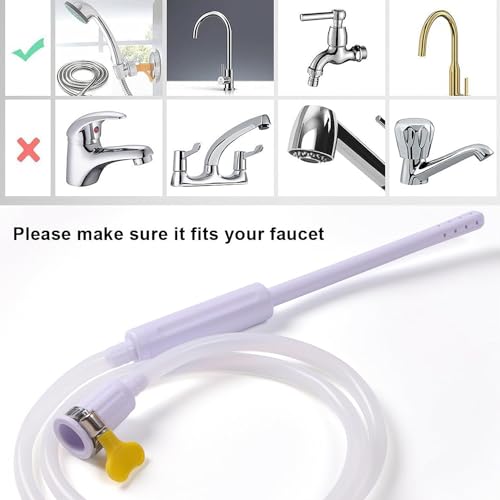 Image of Cleaning Enema Douche System Washer Hose Sex Doll Cleaner for Sex Doll Vaginal Anal Holes, Handheld Washer Hose Cleaning Kit