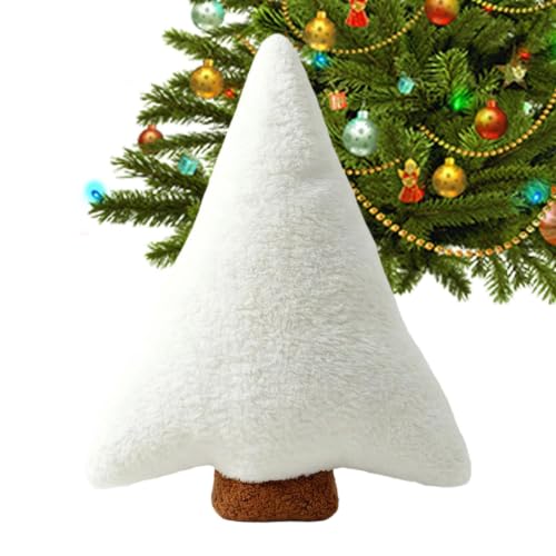 Christmas Tree Shaped, Throw Pillow Stuffed Cushion Holiday Home Accent | Decorative Throw Pillow for Home Office Living Room Be