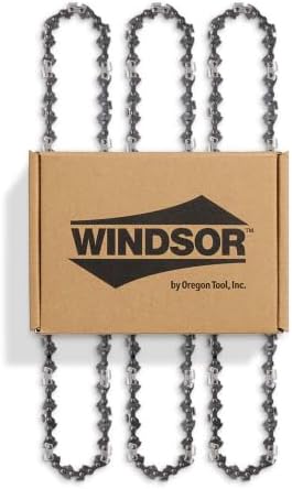 Windsor Chainsaw Chain for 14" Bar, 3/8" LP, .050" Gauge, 52 Drive Links - 3