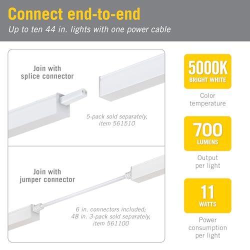 Tira LED Lineal Ultra Slim 44in 8 Unidades Blanco 5000K miniatura 2