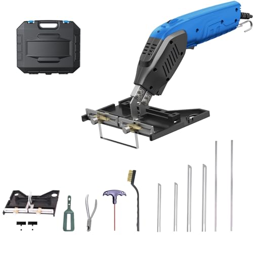 RONGTER Air Cooled, Electric Hot Knife - Foam Cutting Tool with Blades & Accessories Use Foam Cutter for Engraving and DIY Handmade by RONGTER - Used condition - US$100.21