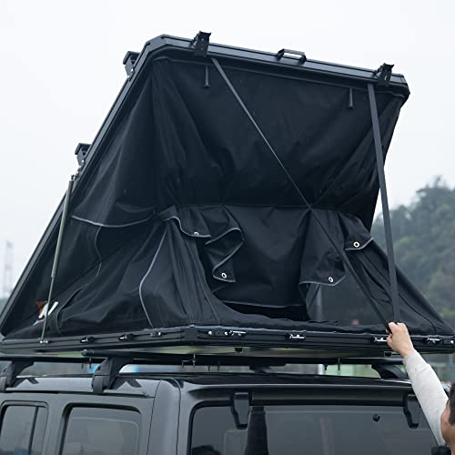 Naturnest Rooftop Tent for Jeep SUV Van Pickup Truck, Nature Nest Roof Top Tent Camping, Overland Roof Rack Tents, Waterproof 4 Season 2-3 Person Roof Tents Polaris Plus RTT - Thumbnail 4