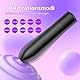 Sex Spielzeug für die Frau Mini Vibration für Frauen Vibrator Klein mit 10 Vibrationsmodi Vibratoren Frauen Leise für G-punkt und Klitoris Tragbare Anal Vibratorstarb Massagestab Sexspielzeug Sex Toy