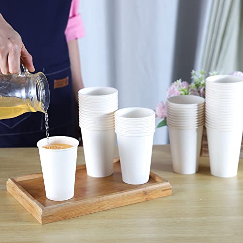 【150 Pack 10 Oz】Paper Cups, Paper Coffee Cups 10 Oz Paper Cups White Paper Coffee Cups 10 Oz Disposable White Hot Coffee Paper Cups Coffee Paper 10 Oz Paper Cups 10 Oz Coffee Cups Paper Cups 10 Oz #TOP1
