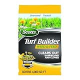Scotts Turf Builder Weed and Feed5, Weed Killer Plus Lawn Fertilizer, Controls...