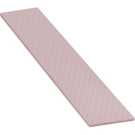 Thermal Grizzly Thermopad Minus Pad 8 - Coussin thermique auto-adhésif en silicone thermoconducteur. Il conduit la chaleur et refroidit les éléments chauffants de l'ordinateur ou de la console. (120 × 20 × 1 mm, 2 Pièces)