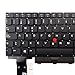 Replacement Keyboard No Backlight for Lenovo Thinkpad E14 Gen2/Gen3/Gen4 R14 Gen2/Gen3/Gen4 S3 Gen2/Gen3(Español/Spanish, Non-Backlit)