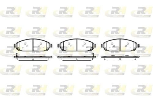 Roadhouse 21173,02 Coppia Di Pastiglie Per Freni