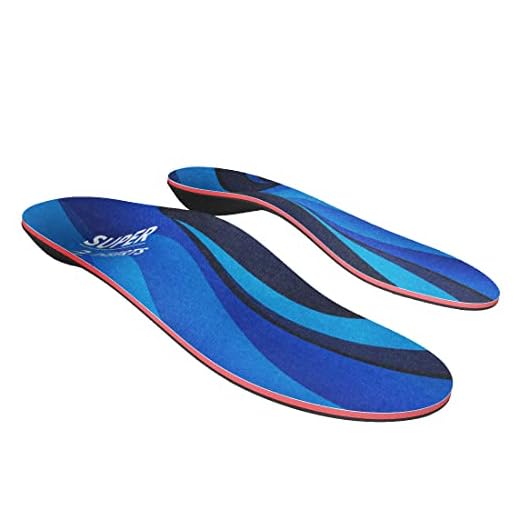 Arch Support innersulor,Gel innersulor för plantar fasciit stötdämpande sulor, innersulor för platta fötter Achilles tendonitis innersulor Memory Foam innersulor för män,Medial Arch Support innersulor för arbetsstövel,M