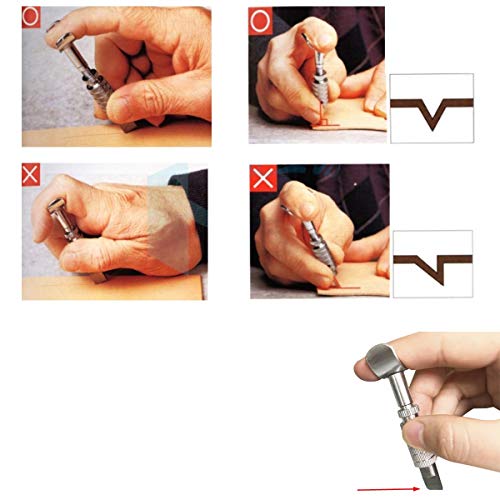 HighFree 27 PCS Leather Stamping Tool Leather Carving Working Saddle Making Tools Set Leather Craft Stamps Set