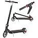 XPRIT Folding Electric Kick Scooter w/Long Lasting Battery (Black-6.5" Wheel)