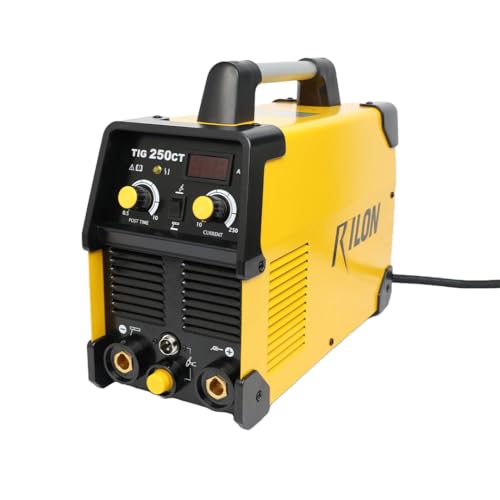 Image of Rilon TIG 250CT Inverter TIG /MMA Welding Machine | DC TIG & Stick Welder | 1-Phase MOSFET | 230A Output | Post Flow Adjustable | High Arc Striking Success | Stainless Steel Welding | Light Industrial