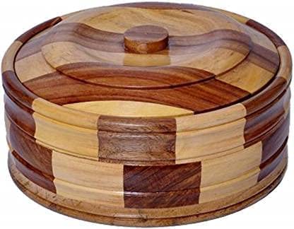 Home and Office Decor Wooden Casserole