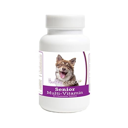 Healthy Breeds Finnish Lapphund Senior Dog Multivitamin Tablets 60 Count