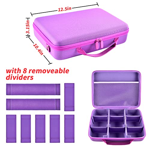 Paiyule Large Football Card Game Case Storage Holder For 2500+ Cards, Fits For Main Card For C. A. H, Baseball Basketball Sport Card Box For Pm Tcg, For Tmg,And More Card Games-(Bag Only)(Purple) #TOP4