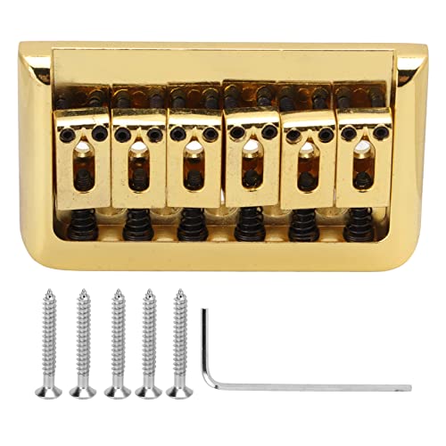 Cordier de guitare, chevalet de guitare électrique en métal 6 cordes pour instrument à cordes - Les Beatles, Paul McCartney, John Lennon, RIngo Starr, George Harrison Cordier de guitare, chevalet de guitare électrique en métal 6 cordes pour instrument à cordes – Image 8