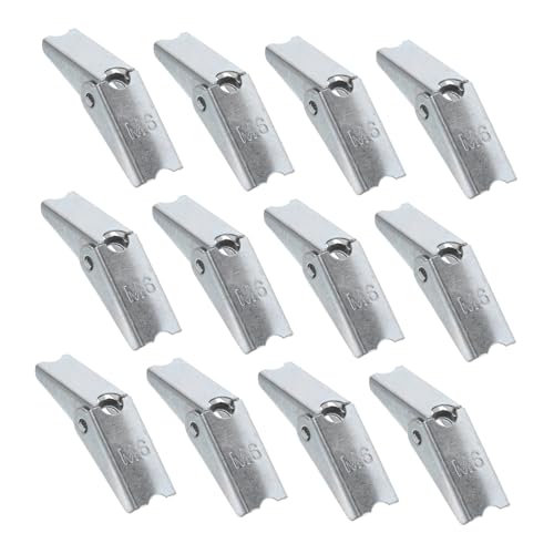 KICHOUSE Spring Toggle Bolt Anchors for Heavy Items 12pcs Drywall Anchors Wing Nut Easy Install