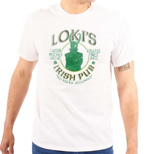 Comic Book Villain Irish Pub Funny Graphic T Shirt Men or Women