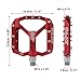 X AUTOHAUX 1 Pair Non Slip Pedals Platform Flat Bicycle Pedals 9/16