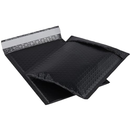 PUCSIQ 50 Stück A5 Luftpolster Versandtaschen (18x23cm) - Wasserdichte gepolsterte Umschläge mit Klebestreifen für Online-Händler und Warensendungen