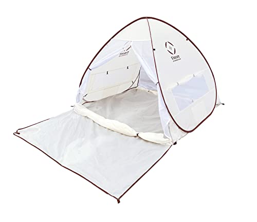 S'more Pop-Up Camping Tent, Portable Instant Automatic Pop Up Beach Tent For 2 People, 2 Double Layers Door And Windows With Mesh Layers, Waterproof Uv Protection Sun Shelter With Carrying Bag #TOP16
