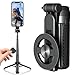 Genérico Palo Selfie Magnético Multifuncional 4 en 1, Trípode Universal para teléfono con rotación De 360° y Control Rremoto, Trípode Magnético Extensible Portátil para Viajes y vlog. (1)