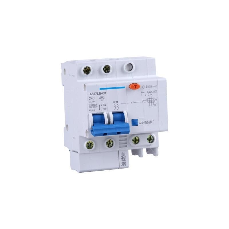 漏電遮断器；DZ47LE-63 2P C32 50mA