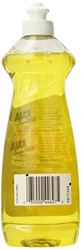 Image of Ajax Super Degreaser Dish Liquid, Lemon, 14 Fluid Ounce