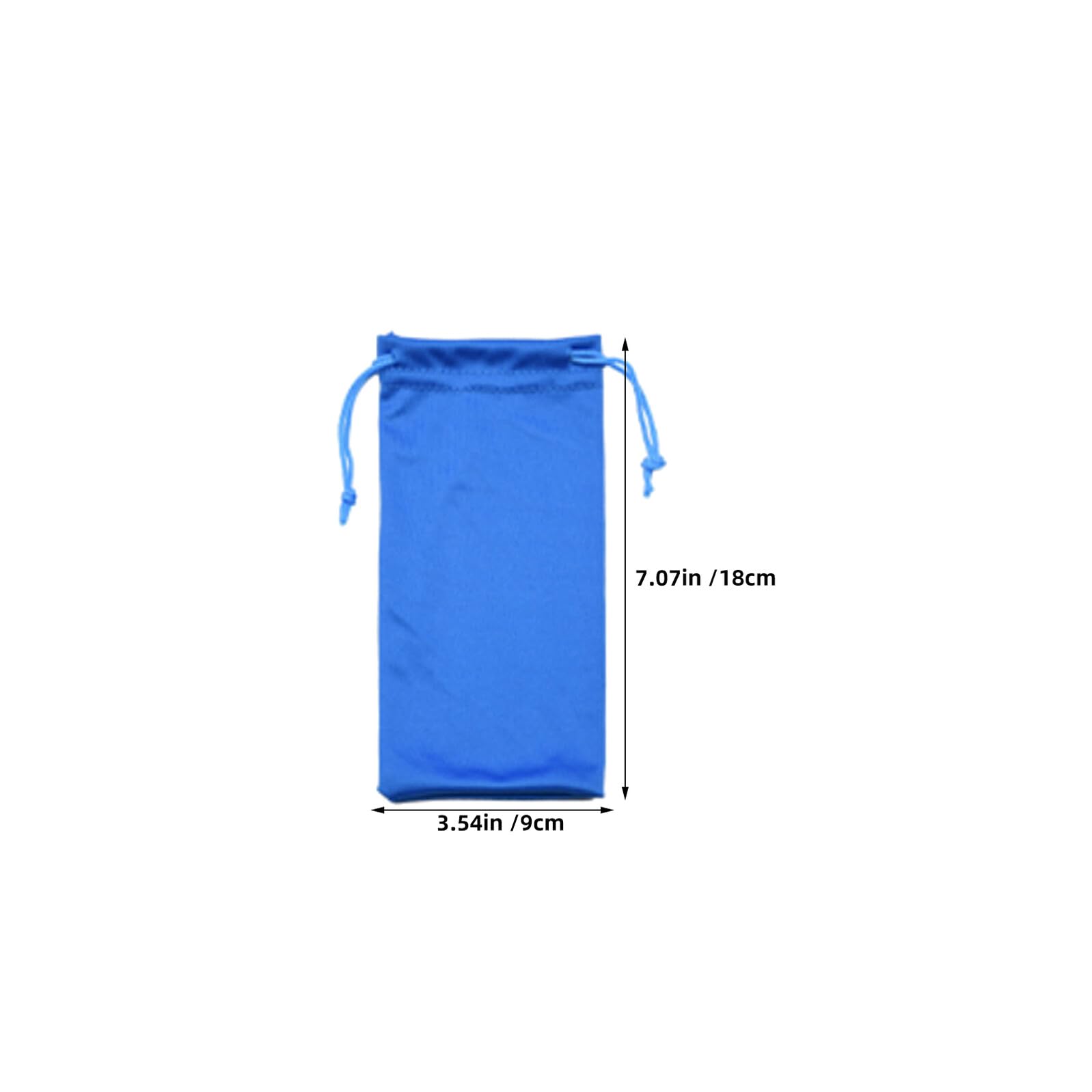 Custodia in Microfibra per Occhiali da Sole 100 Pezzi – Borsa Portatile per Occhiali da Vista da Sole – Custodia Compatta da Viaggio Coulisse, Protezione e Pulizia Lenti,