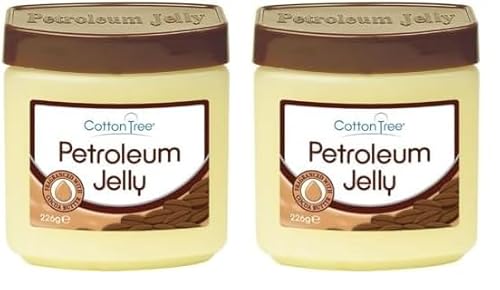 Cotton Tree Jumbo Petroleum Jelly 226G Cocoa Butter Daily Skin Body Care (Pack of 2)