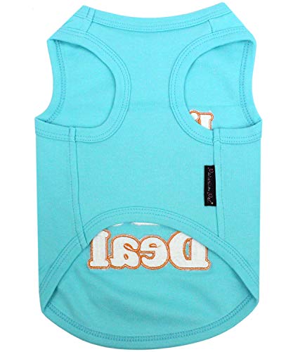 Parisian Pet Dog Cat Clothes Tee Shirts Embroidered T-Shirt I'm Kind Of A Big Deal, M #TOP1