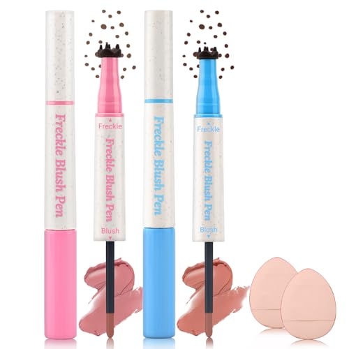 Erinde 2PCS Natural Freckle Blush Pen