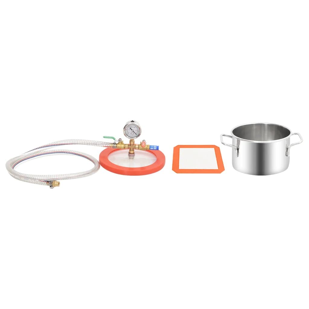 Generico Camera a Vuoto in Acciaio Inox 3,7 L,Commercio e Industria,Scienza e Laboratorio,Strumenti da Laboratorio,Macchine per Il Ghiaccio secco-152091
