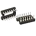 Aexit 2 Pcs Audio & Video Accessories Double Row 14 Pin DIP IC Sockets Adaptor Solder Connectors & Adapters Type Socket