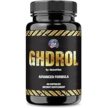 Ghdrol Capsules Premium Ghdrol Pills with Natural Ingredients to Support Steady Energy, Power & Stamina Support | Performance Formula, Easy-to-Take, 30 Day Supply 60 Capsules