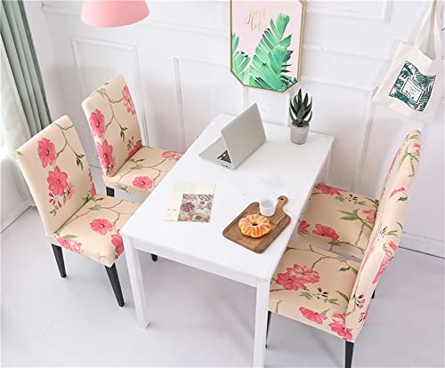 Housse de chaises extensible pour protéger et rénover 6 pcs