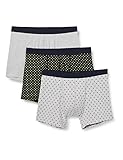 Calzoncillo Scotch & Soda 3-Pack Printed Stretch-Jersey Boxer Shorts Bxer, Combo D-0220, L para Hombre