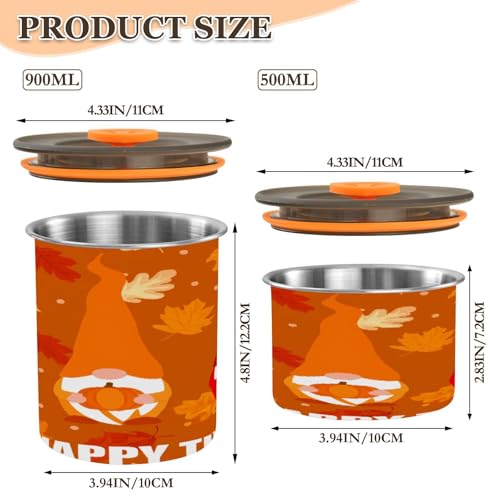 Contenedor hermético de acero inoxidable 17oz STAYTOP miniatura 2