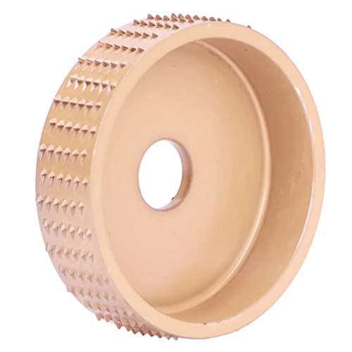 Tbest Dischi taglio, Disco intaglio per legno Acciaio al tungsteno Sha Dischi per lavorazione del legno Supporto smerigliatrice angolare 75 mm Argento (#12)