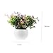 TOPPERFUN Artificial Bonsai Plant Ornament Maintenance Faux Flower Pot for Home and Office for All Occasions Allergy-Friendly Greenery Display