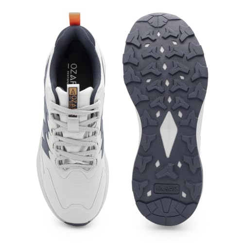 Image of Ozark Green and Black Trail Running Shoes for Men | Low-Cut Outdoor