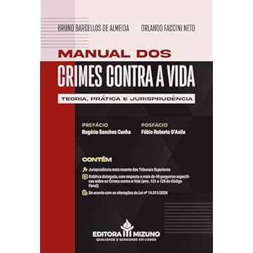 Capa do livro Manual dos Crimes contra a Vida