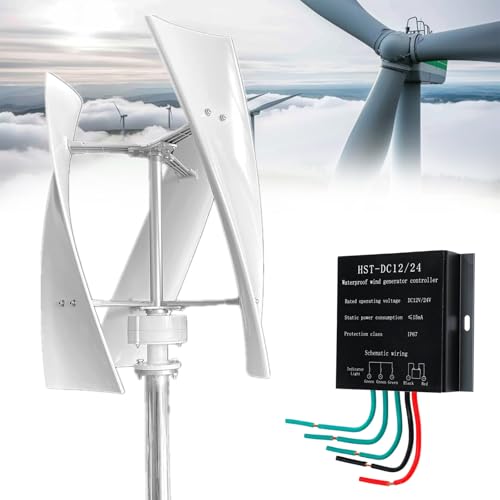 Turbina eólica de 12000W vertical kit generador doméstico con controlador 1